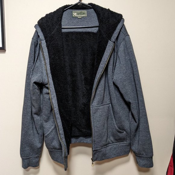 3 for $30 - Soft Lined Grey Hoodie - Picture 1 of 4